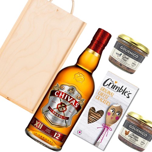 Chivas Regal 12 Blended Scotch Whisky 70cl And Pate Gift Box